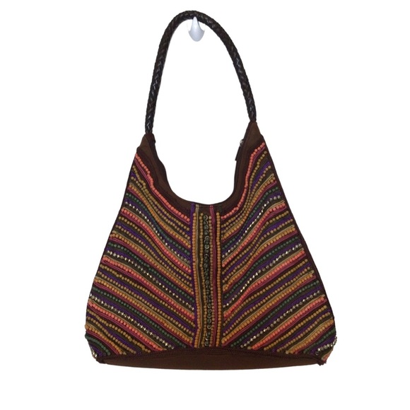 Emma Rose Beaded Handbag/Shoulder Bag - Picture 4 of 11